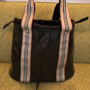 Burberry Black Transparent PVC Tote